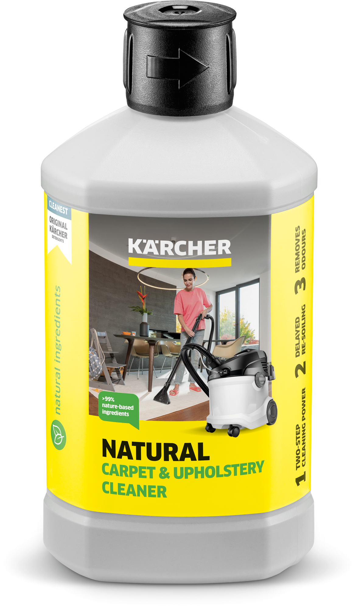 Kärcher Natürlicher Teppich- und Polsterreiniger RM 519N 1