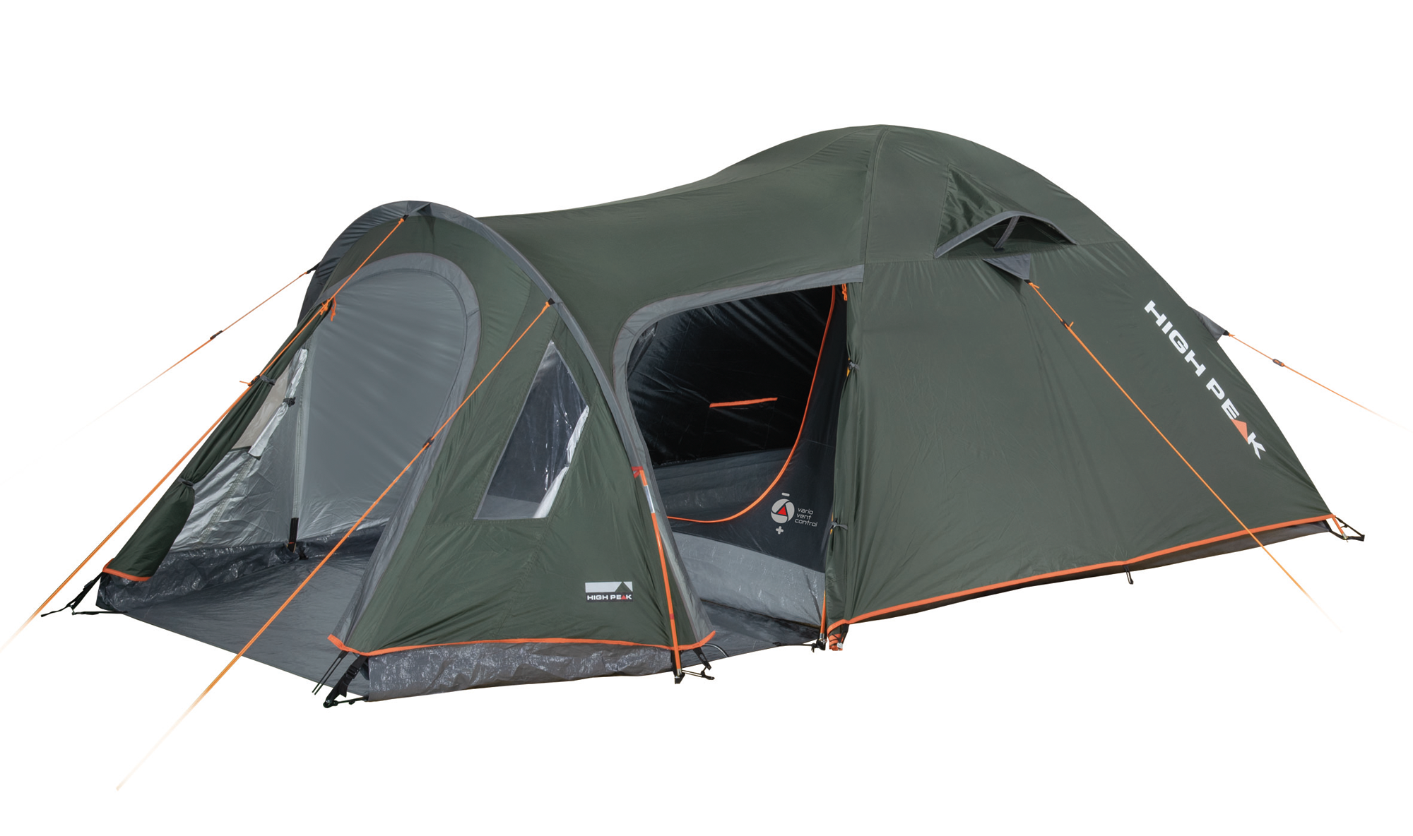 High Peak Kira 3.1 Kuppelzelt mit Tunnelvorbau 3