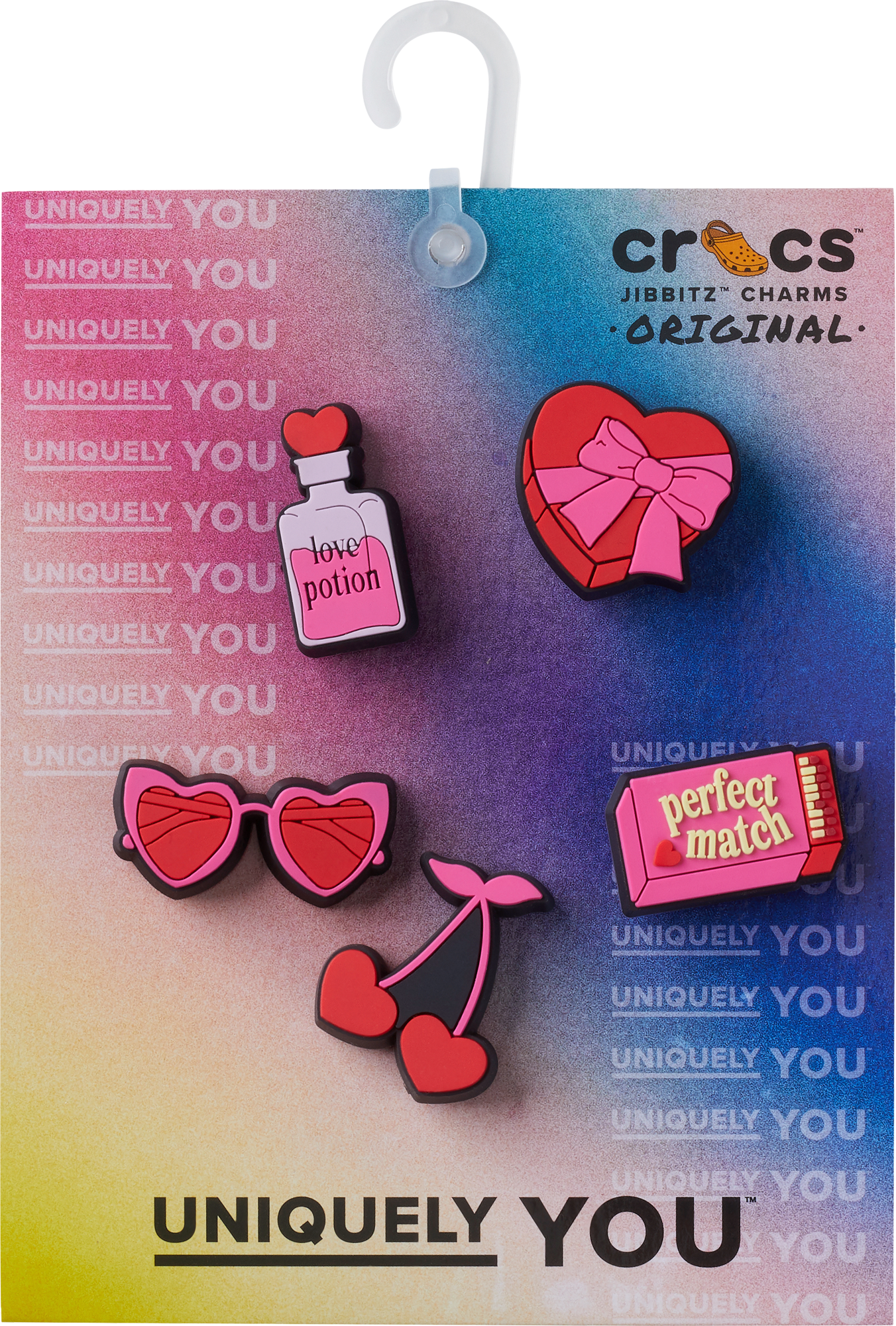 Crocs Jibbitz Lovers Schuhanstecker 5er-Pack