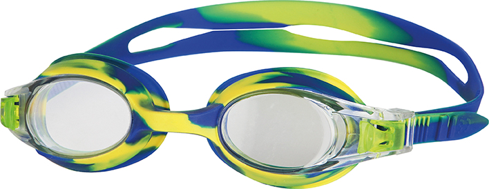 sunflex sport Pulsar Schwimmbrille für Kinder gelb / blau - Wasserspaß & Badespiele