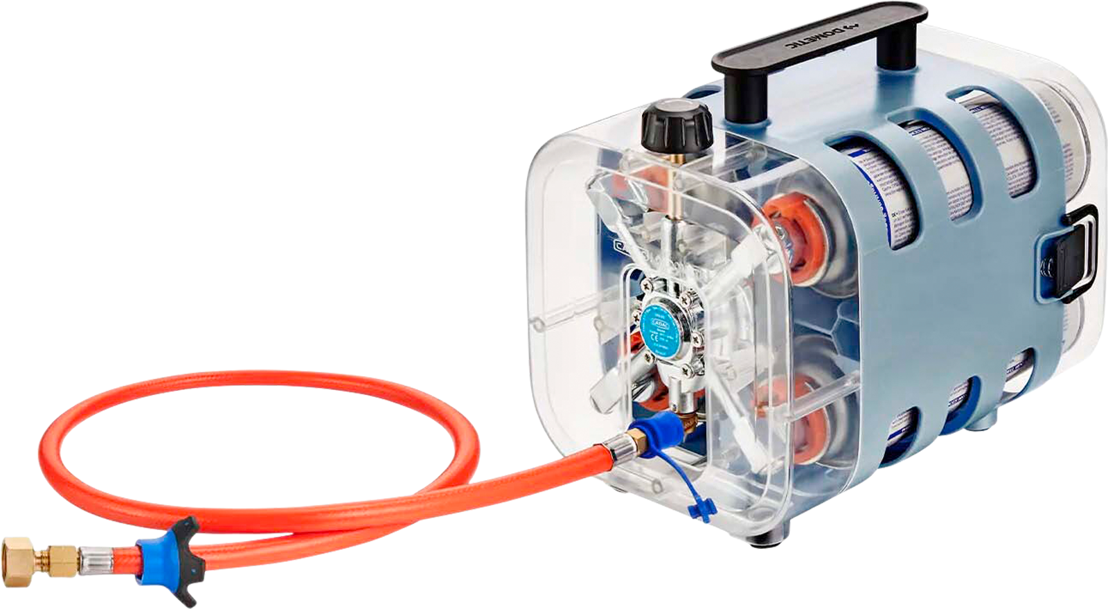 Cadac Quad Power Pak für 4 Gaskartuschen Tragbare Gasversorgung für Grill und Kocher 50 mbar