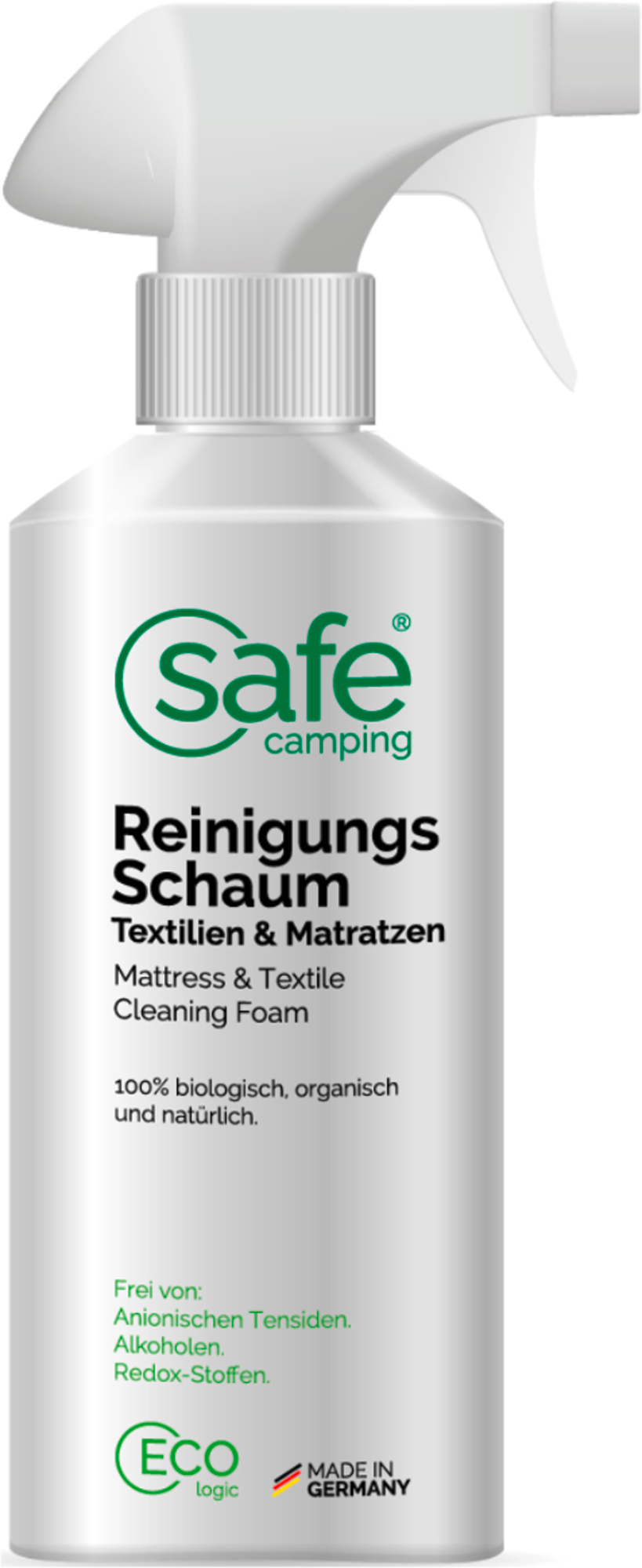 Safe Camping Reinigungsschaum Textilien und Matratzen