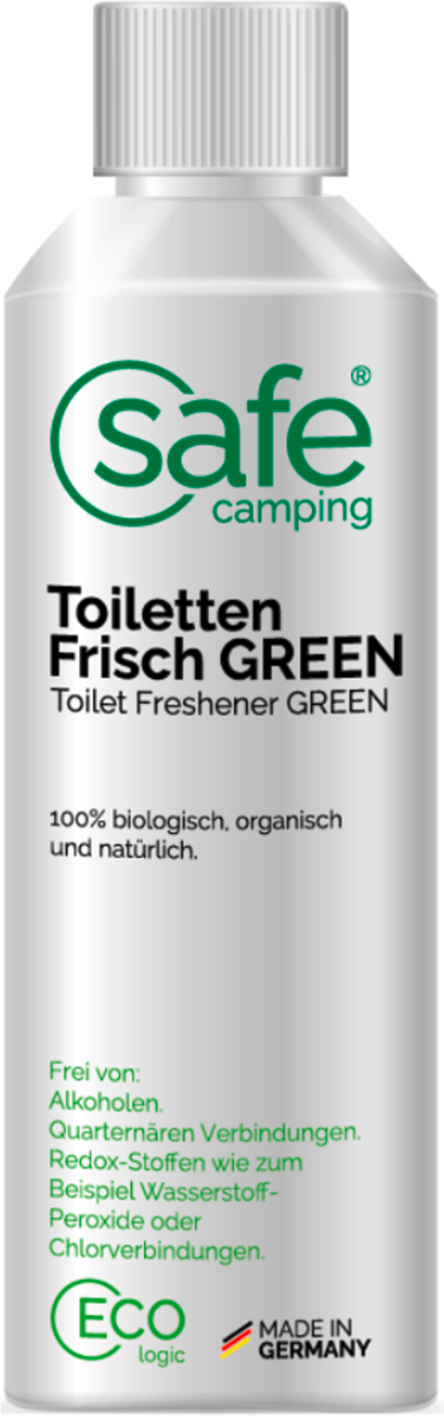 Safe Camping Toiletten-Frisch Green Zusatz für den Spülwassertank