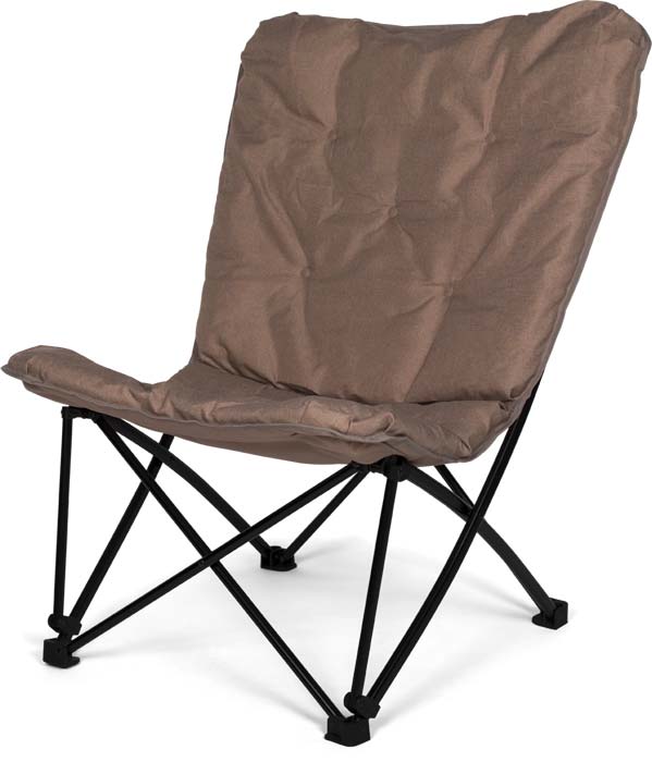 Kampa Chill Chair Camping-Faltstuhl gepolstert bis 120 kg braun - Faltstühle