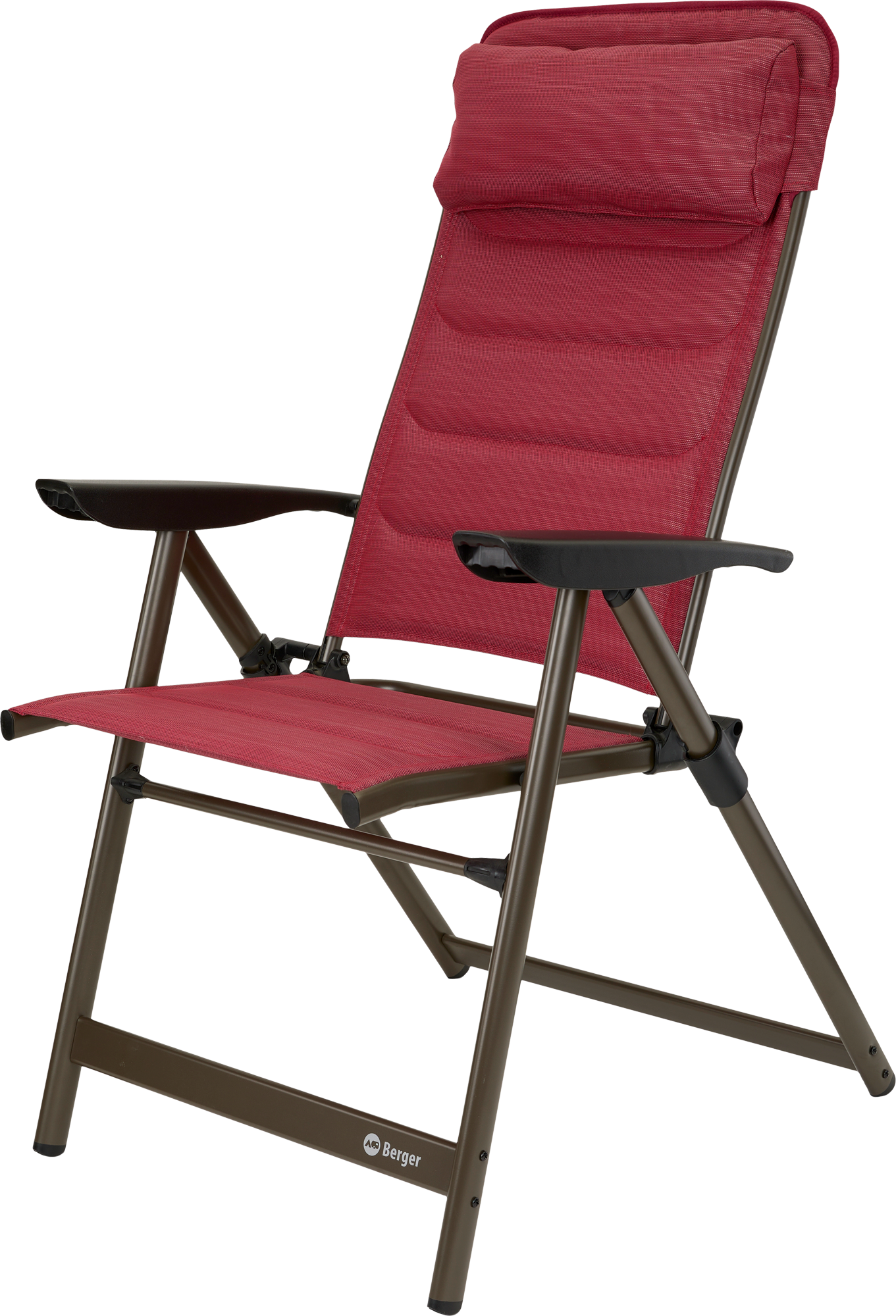 Berger Slimline Klappstuhl Bordeaux