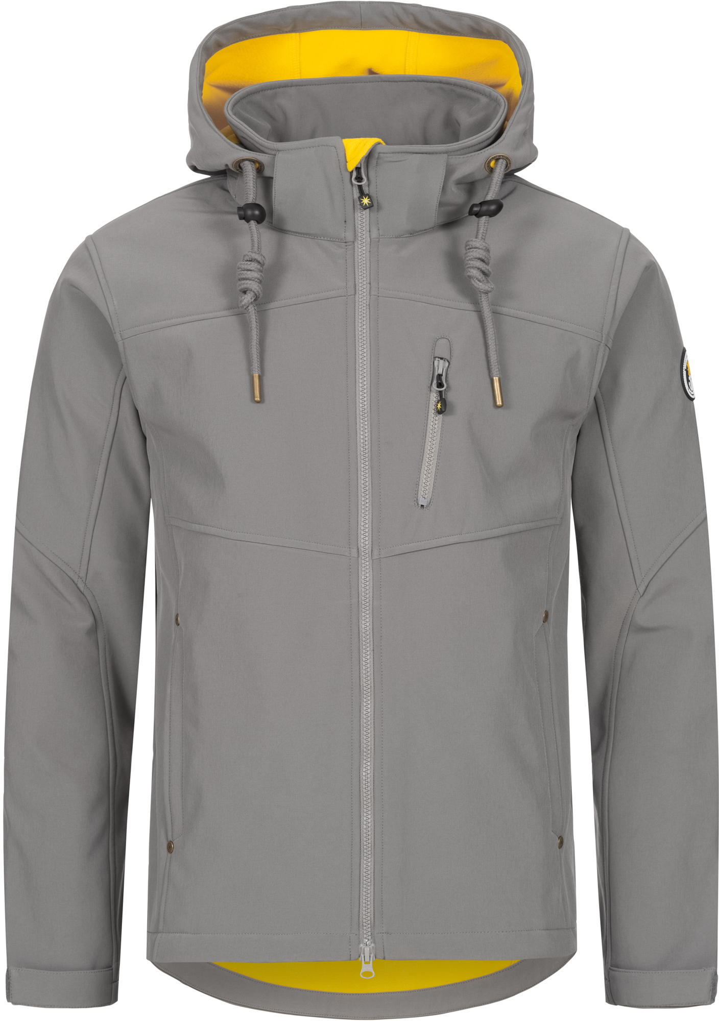 Ankerglut Ankerglutfreiheit Softshelljacke Herren dunkelgrau S - Herrenjacken