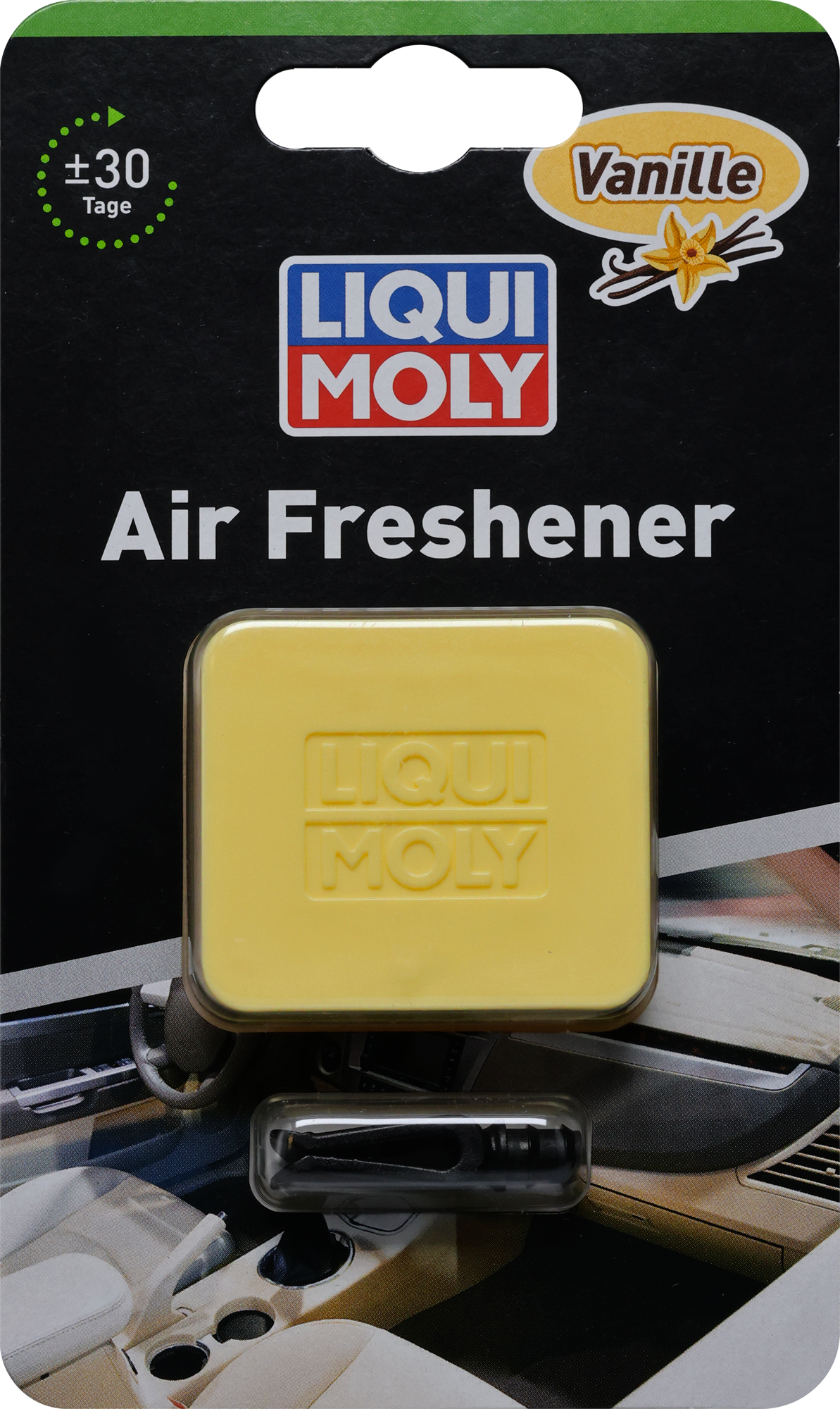 Liqui Moly Air Freshener Lufterfrischer mit langanhaltender Duftvariante Vanille - Luftentfeuchter & Luftreiniger
