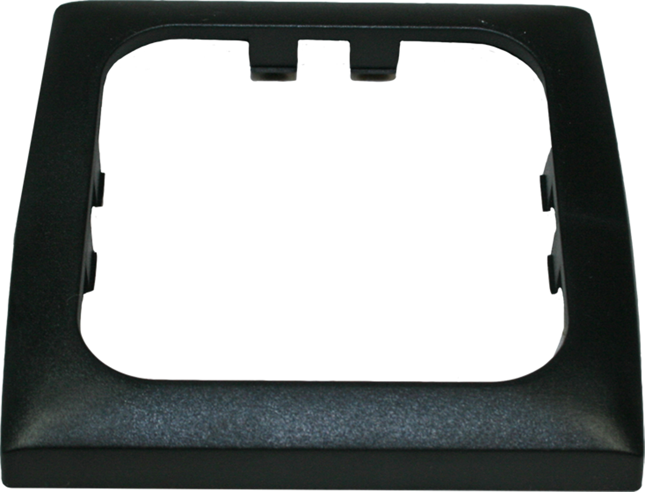 Haba Abdeckrahmen 1-fach Opal C-line schwarz - Schalter, Taster & Rahmen
