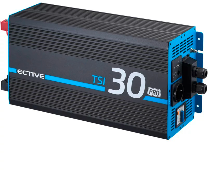 Ective TSI 30 Pro Sinus Wechselrichter mit Netzvorrangschaltung 12V 3000W - Wechselrichter & Spannungswandler