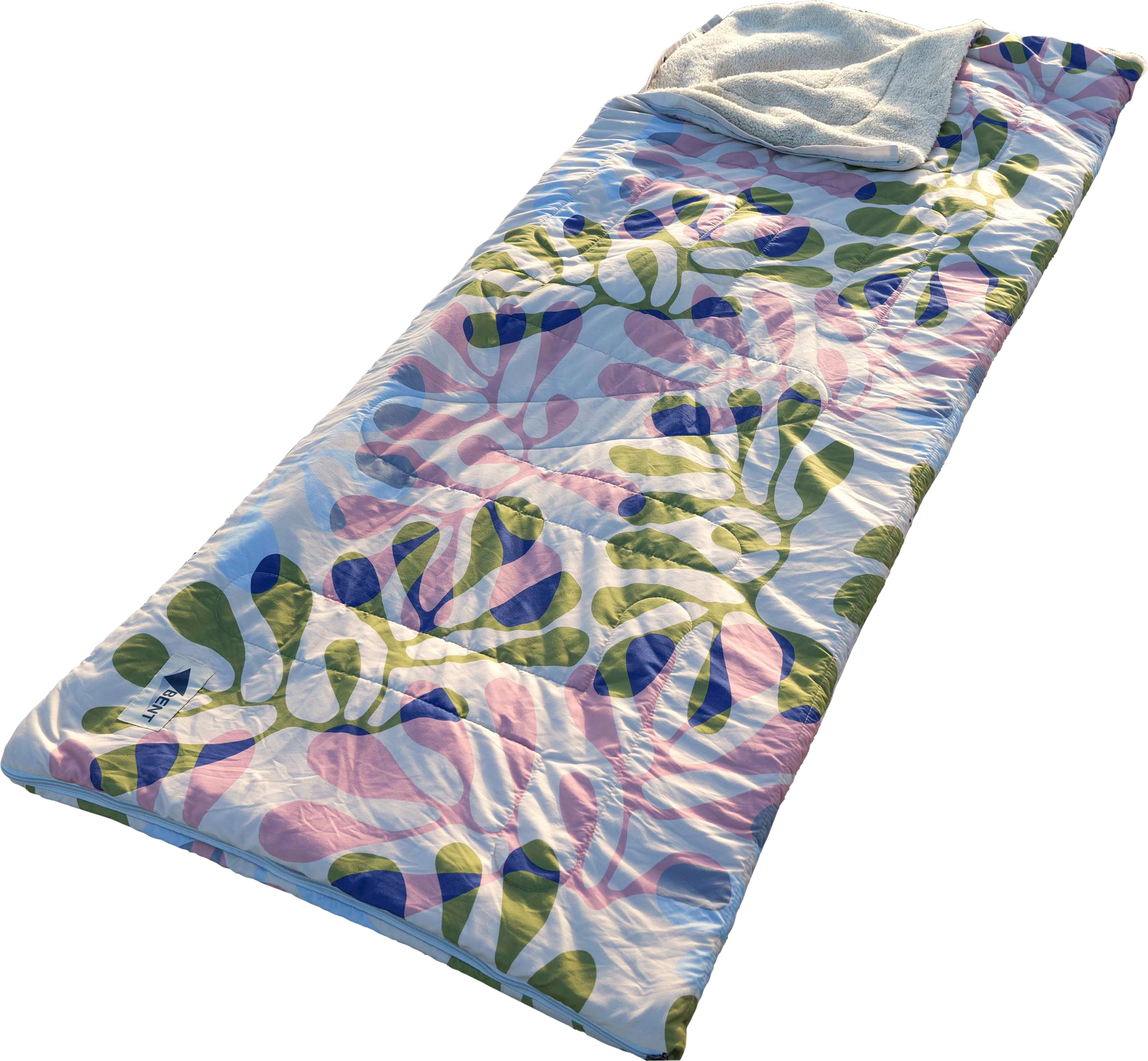 Bentcho Schlafsack 4 in 1 Schlafsack / Decke / Poncho / Wendetasche 160 x 200 cm Scandi Design - Schlafsäcke