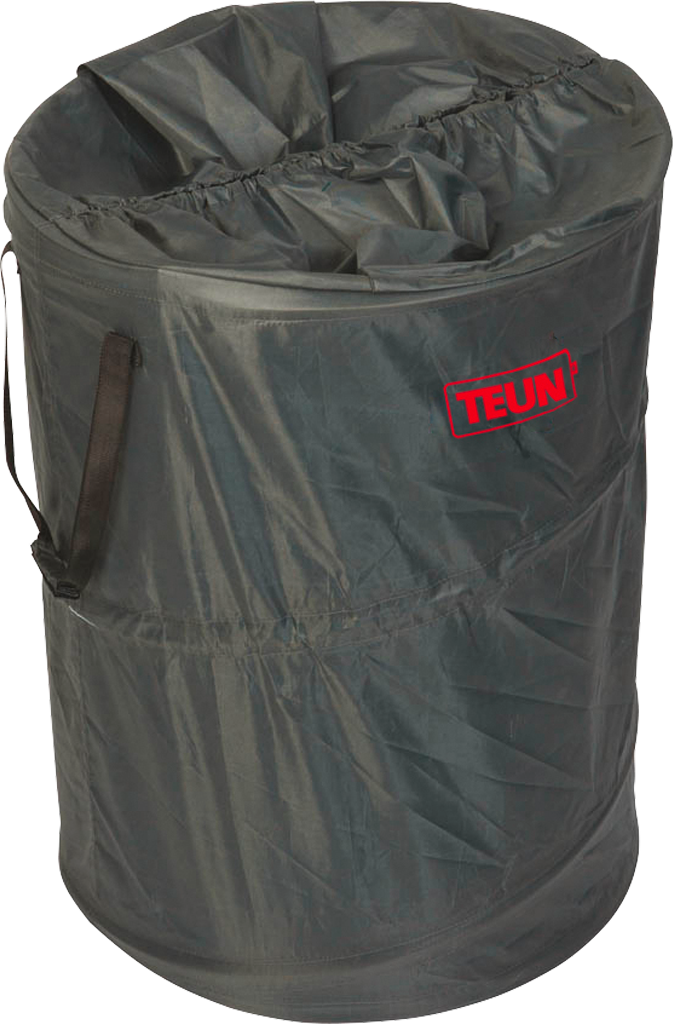 Bo-Camp Pop-up Wäschesack mit Trageriemen grau 100 Liter - Wäsche & Trocknen