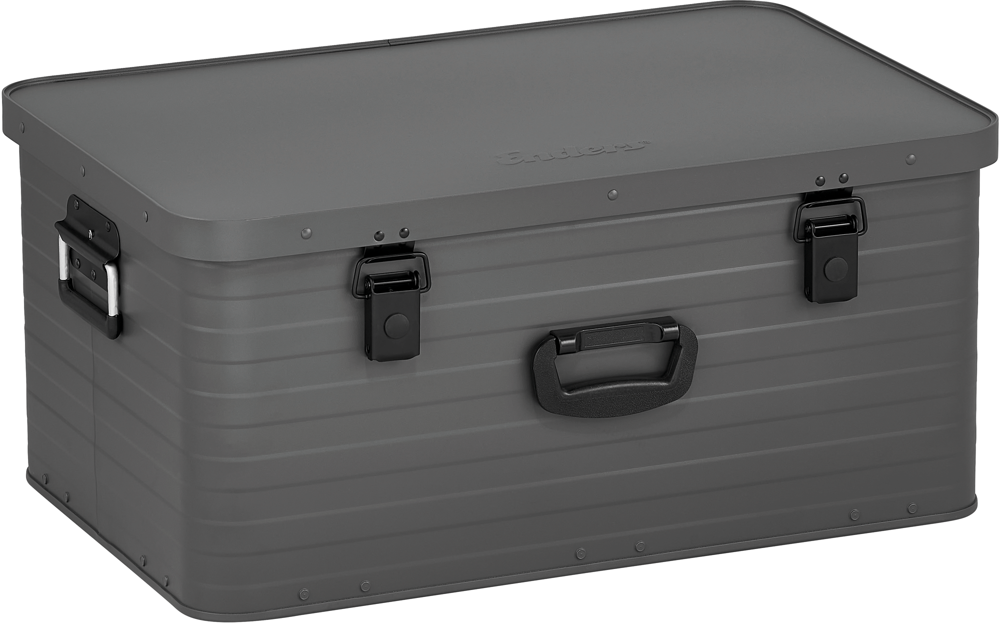 Enders Toronto XL Classic Box Aluminiumbox 80 Liter grau - Transportboxen