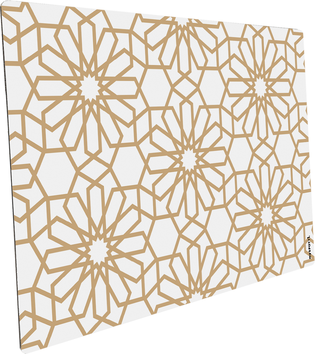 mySpotti Pop Spritzschutz für die Küche 59 x 42 cm Motiv Fleur - Möbelzubehör