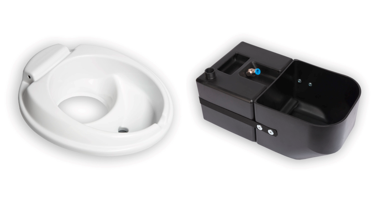 Arwinger Kassettentrenntoiletten Kit Umbausatz für Thetford Chemietoiletten C220 Serie - Trenntoiletten