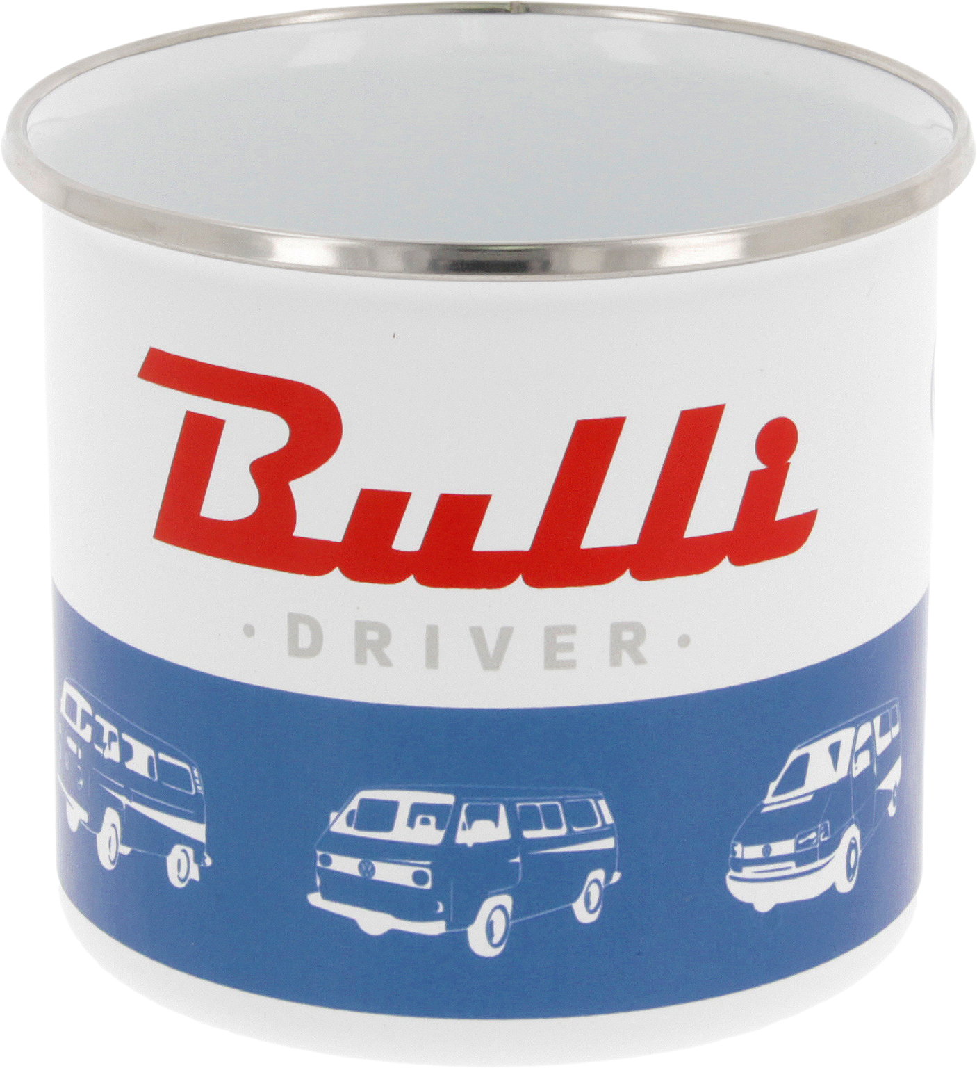 VW Collection T1 Bulli Emaille Tasse 500 ml Bulli Driver - Becher & Tassen