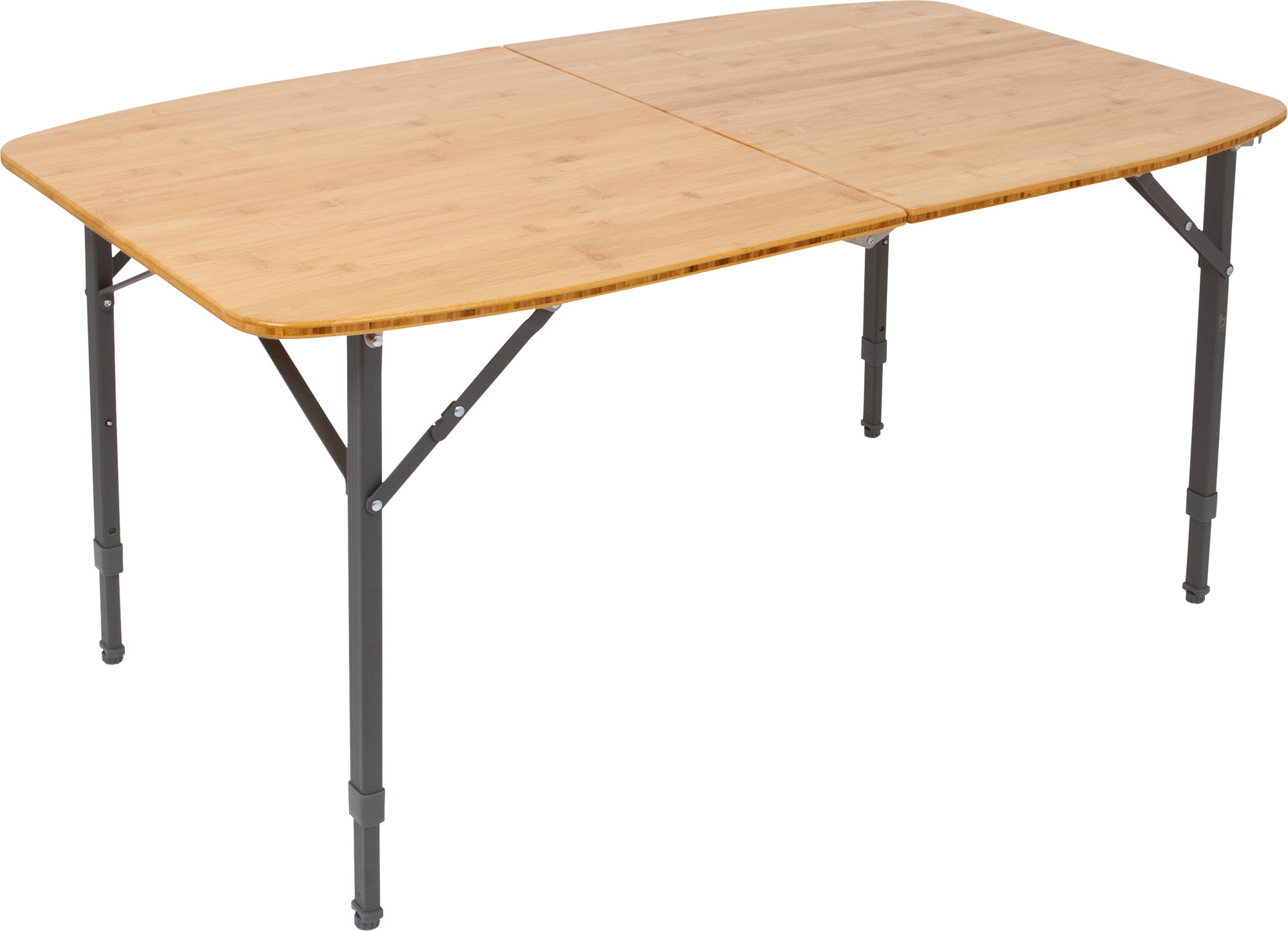 Bo-Camp Campingtisch Urban Outdoor Islington Bambus oval 3-fach