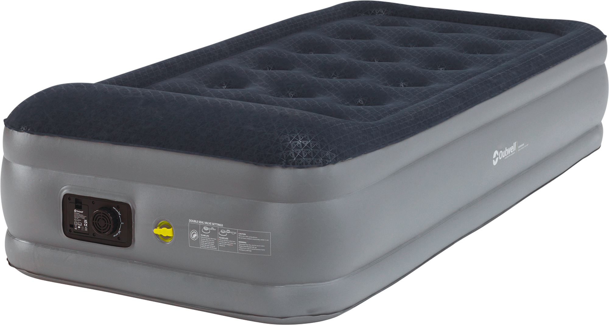 Outwell Superior Luftbett Camping mit integrierter Pumpe