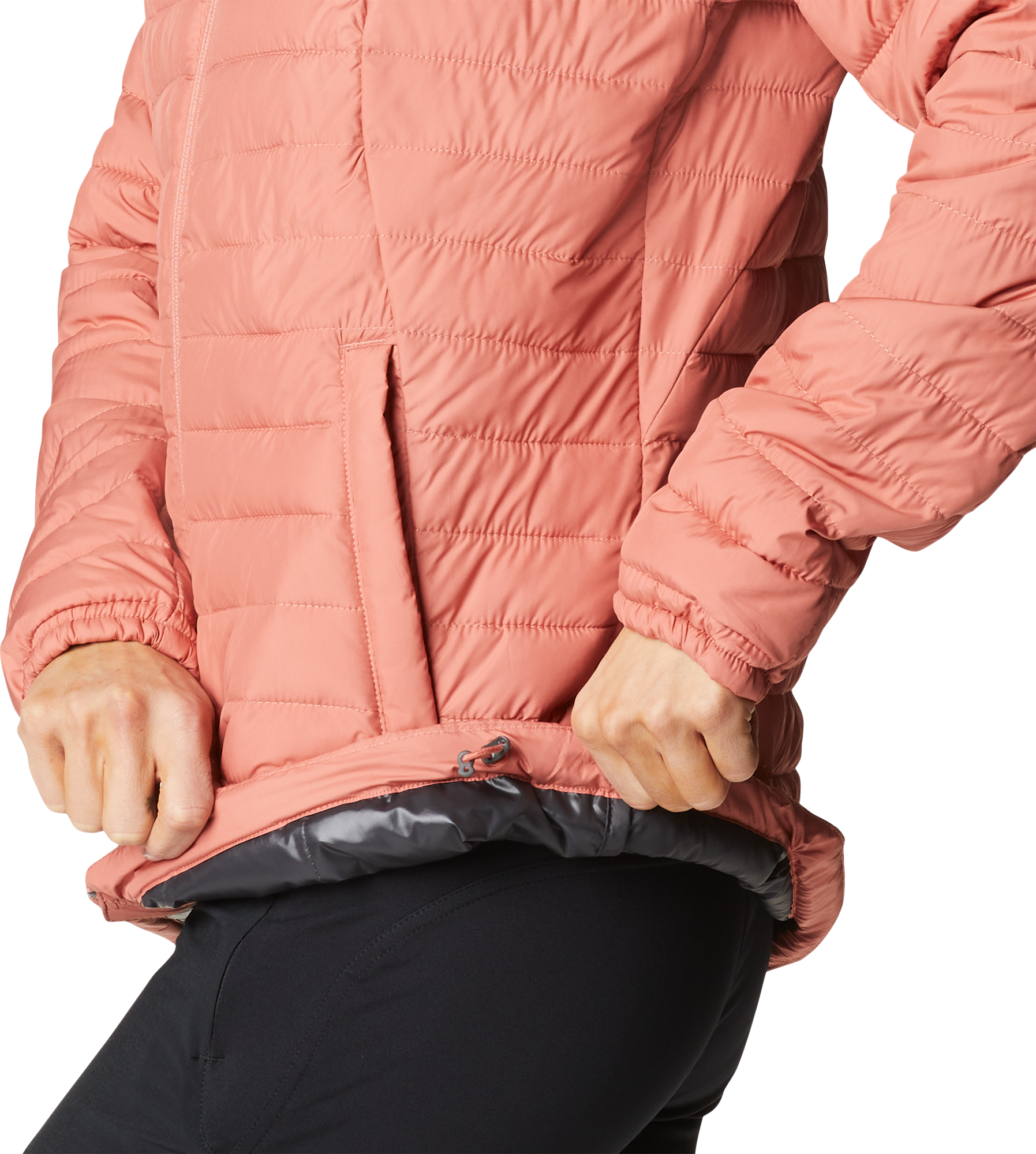 Columbia Silver Falls Hooded Damen Kapuzenjacke dark coral