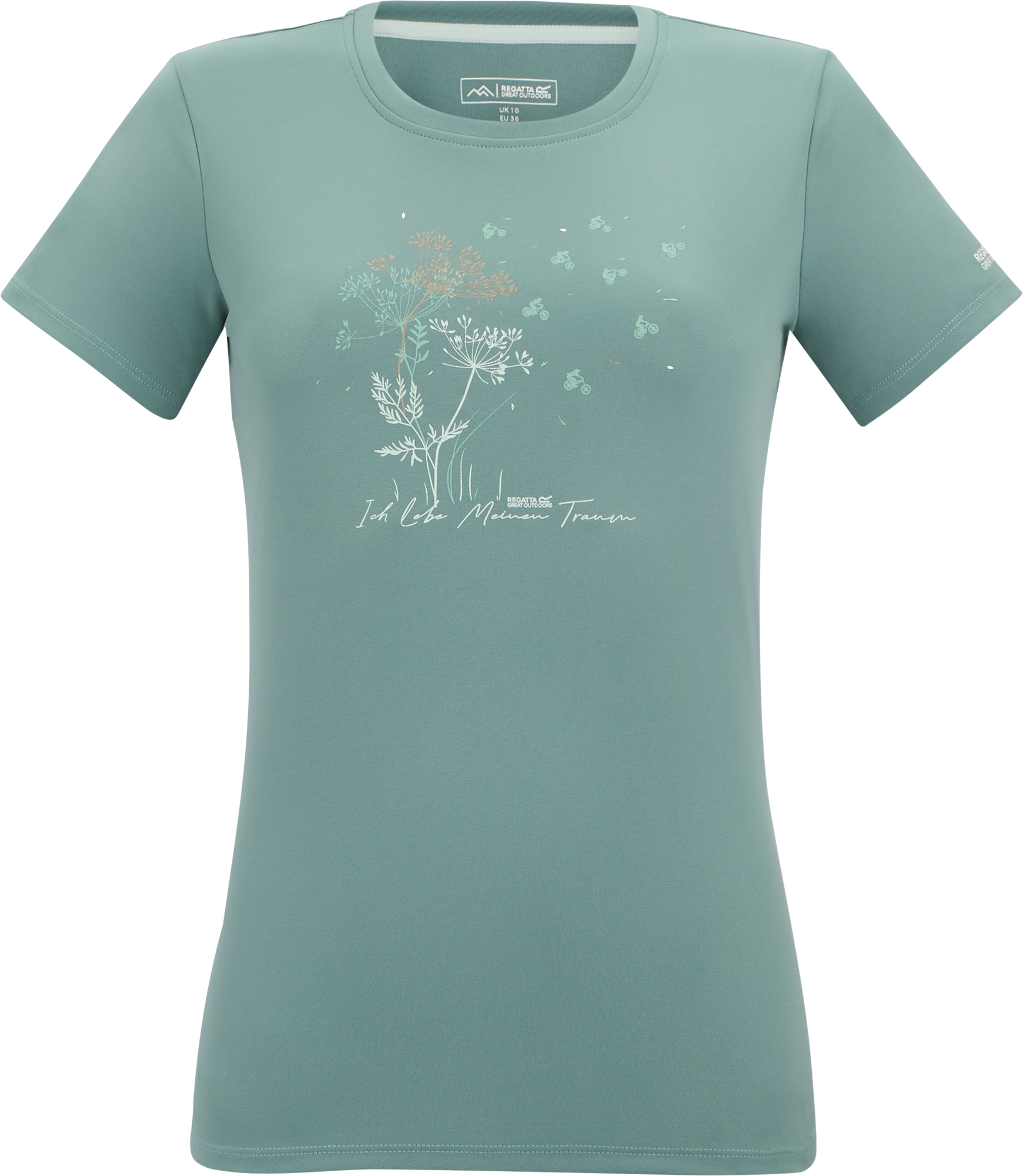 Regatta Funktionsshirt Fingal Slogan mit Print