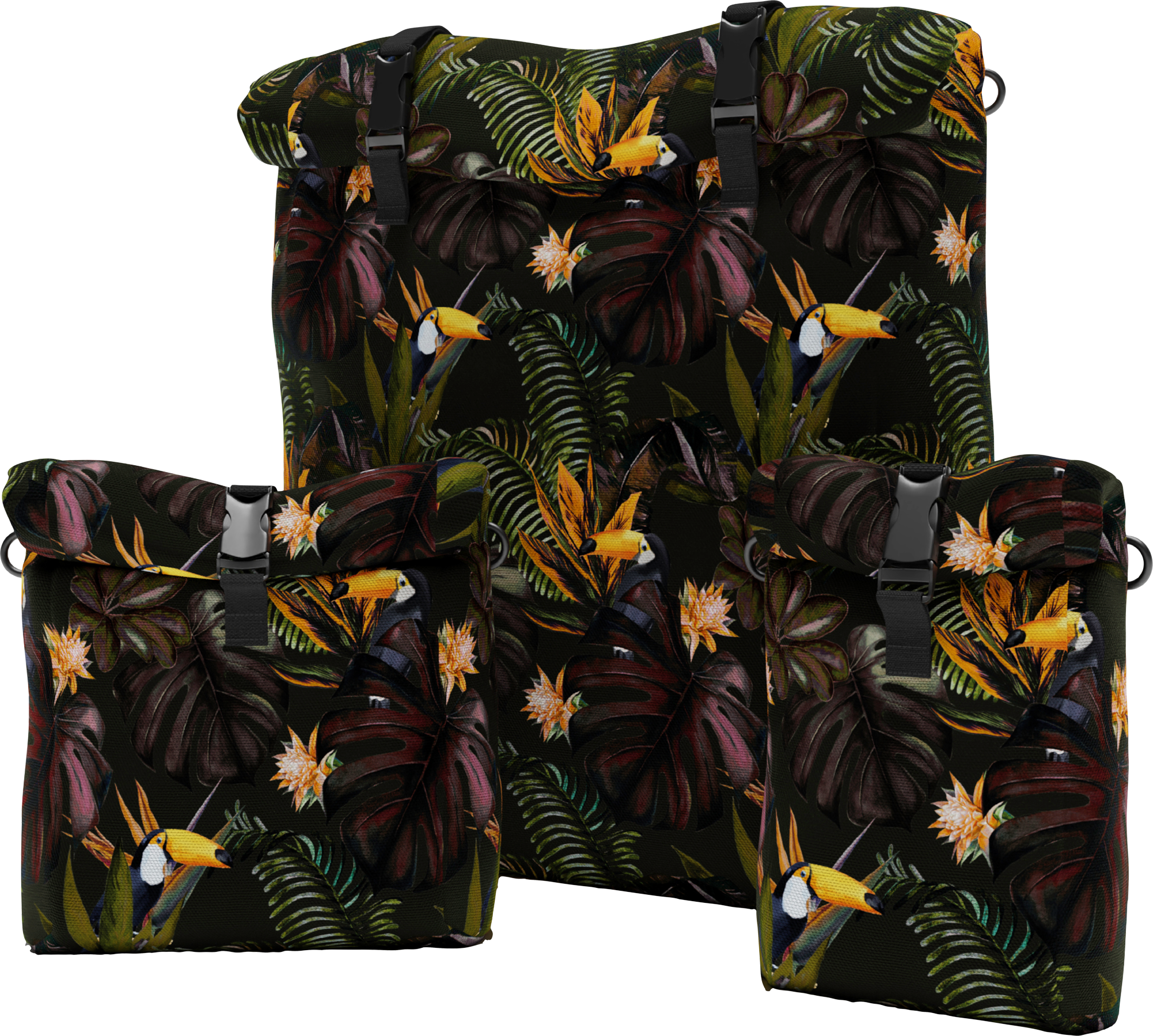 DriveDressy Magnet-Tasche/Organizer L Black Toucan | 04262350921251