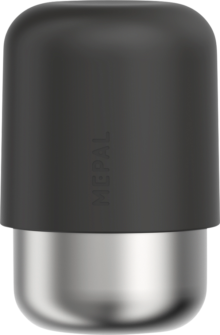 Mepal Ellipse Coffee-to-go-Thermobecher aus recyceltem Edelstahl und auslaufsicher 300 ml nordic black - Isolierbecher