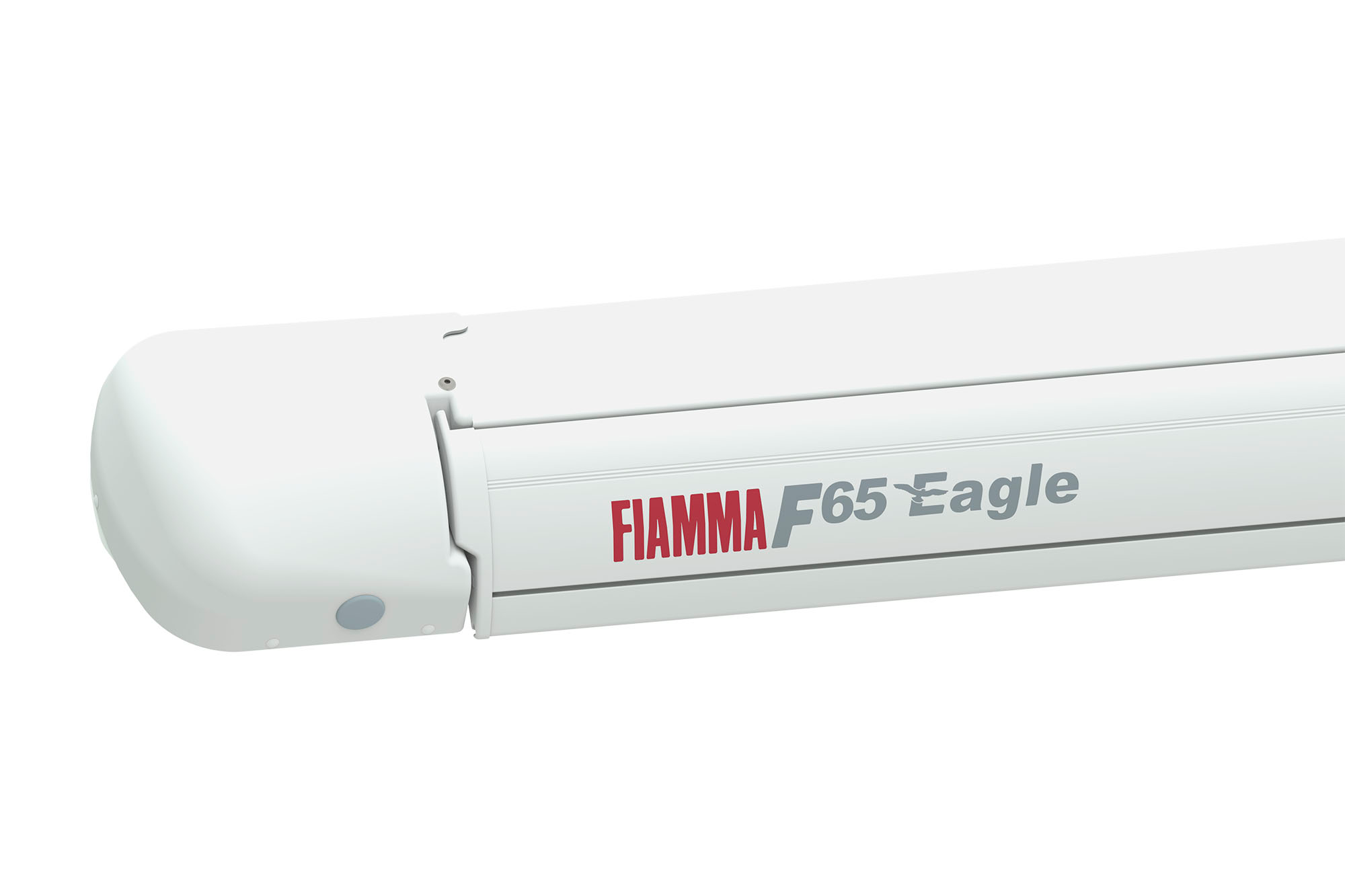 Fiamma F65eagle Ducato 319 Markise Gehäusefarbe Polar White Tuchfarbe Royal Grey 320 cm