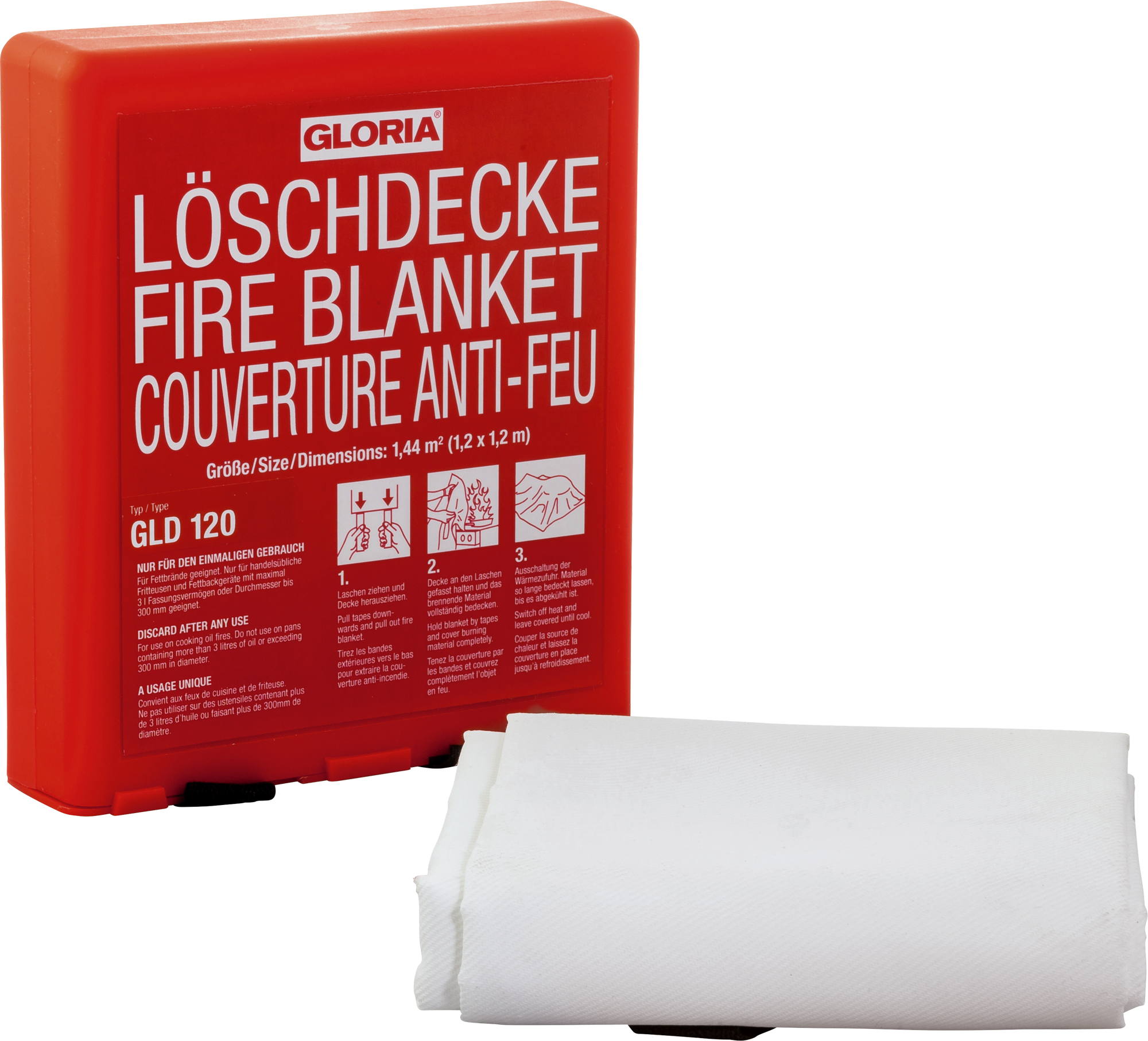GLORIA Löschdecke GLD120 | 04006325666033