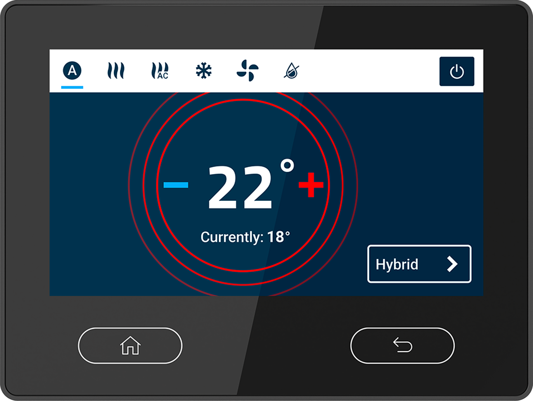 Truma iNet X Pro Panel 2 Bediensystem mit kapazitivem 4,3-Zoll-Touchscreen - Zubehör Einbau-Heizungen