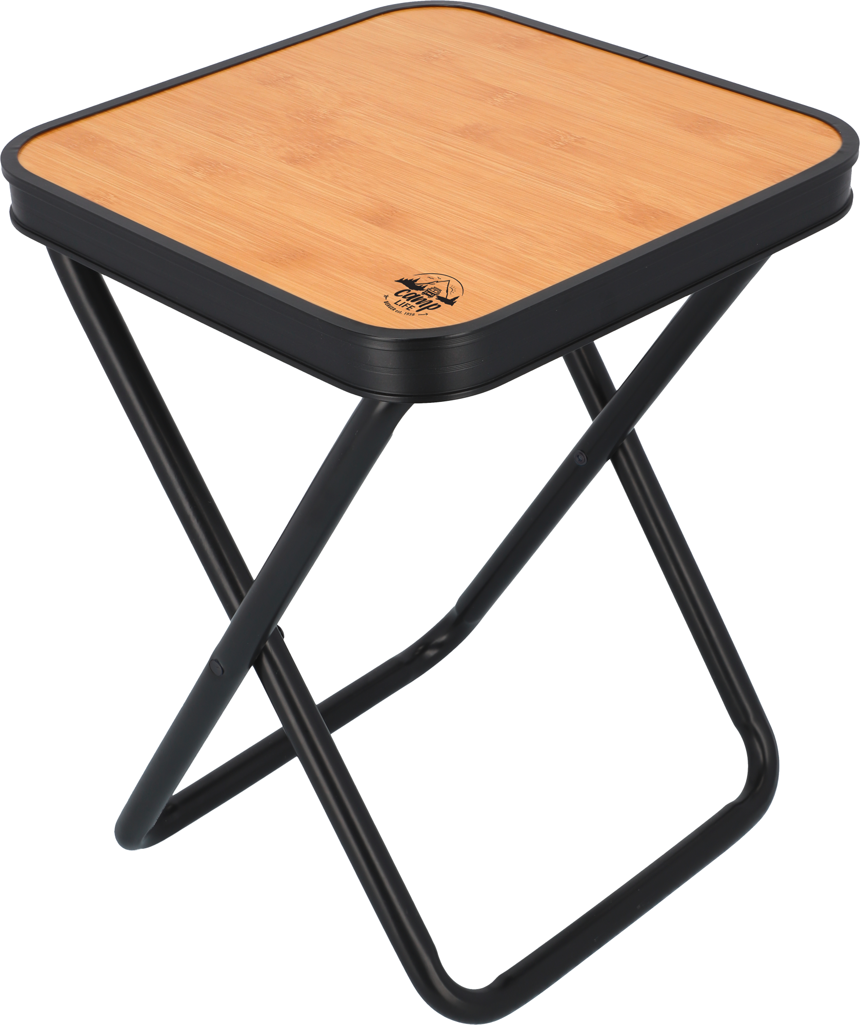 Camplife Cagliari Klapphocker mit Tischplatte