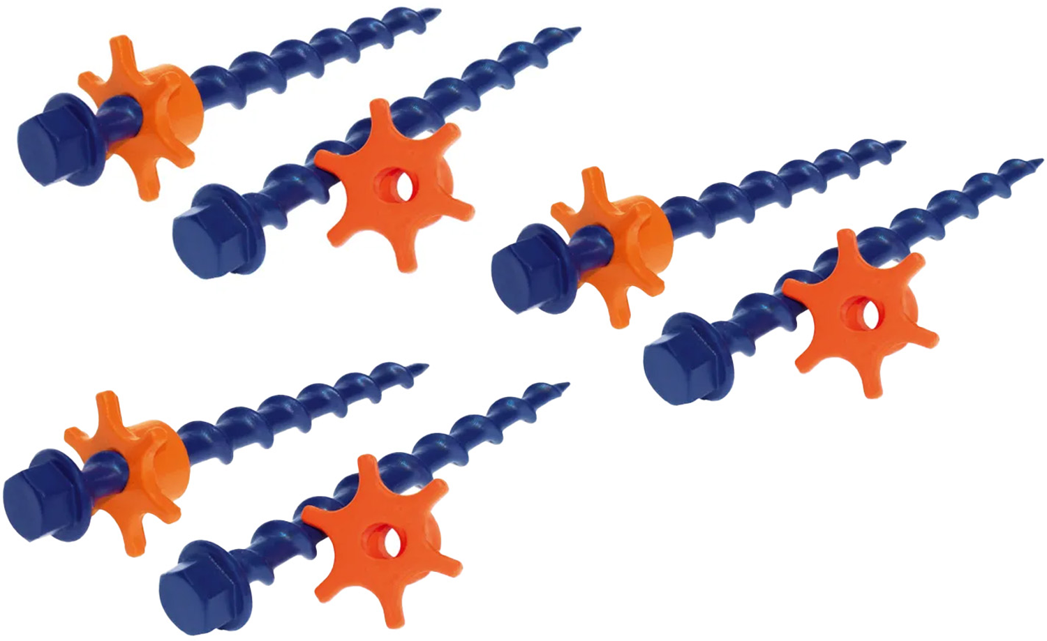 Peggy Peg Peg&Stop 6er Set - Zeltheringe & Abspannmaterial