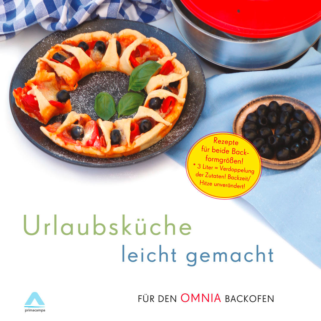 Mzmp Urlaubsküche leicht gemacht für den Omnia Backofen Kochbuch 108 Seiten