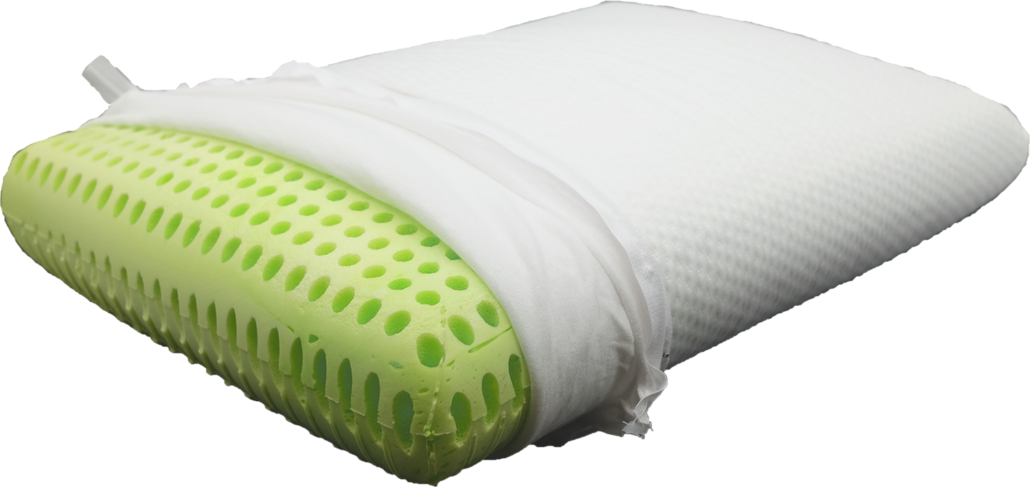 Mape Camping- und Reisekissen aus ergonomischem Therm Soft Schaum und Baumwolle