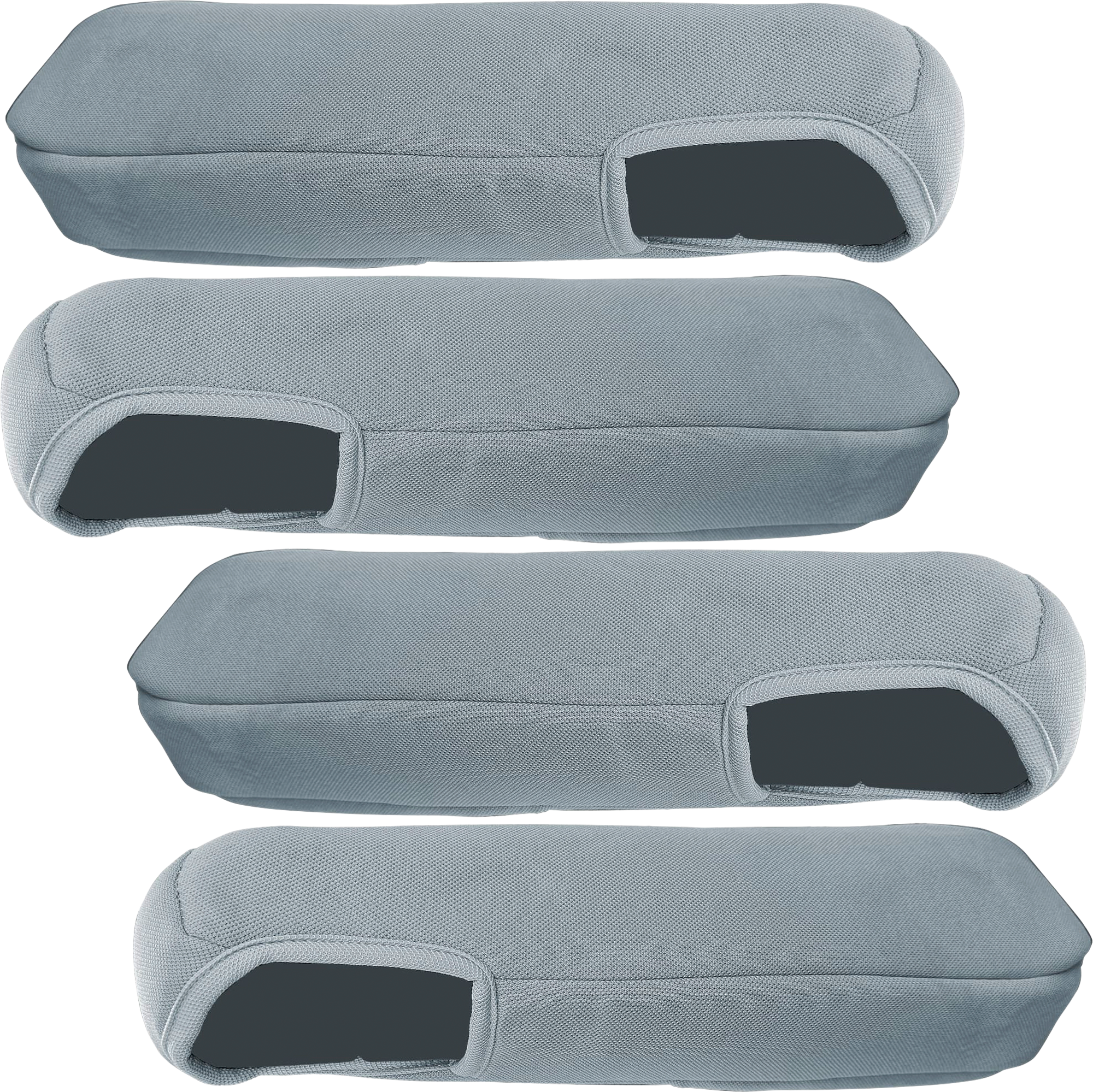 Bremer-Sitzbezüge Typ 1 Armlehnenbezug 4 Stück für Ducato / Boxer / Jumper grau - Sitzbezüge