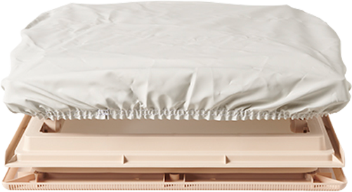 Hindermann Schutzhülle für Dachhauben REMItop Vario 400 × 400 mm