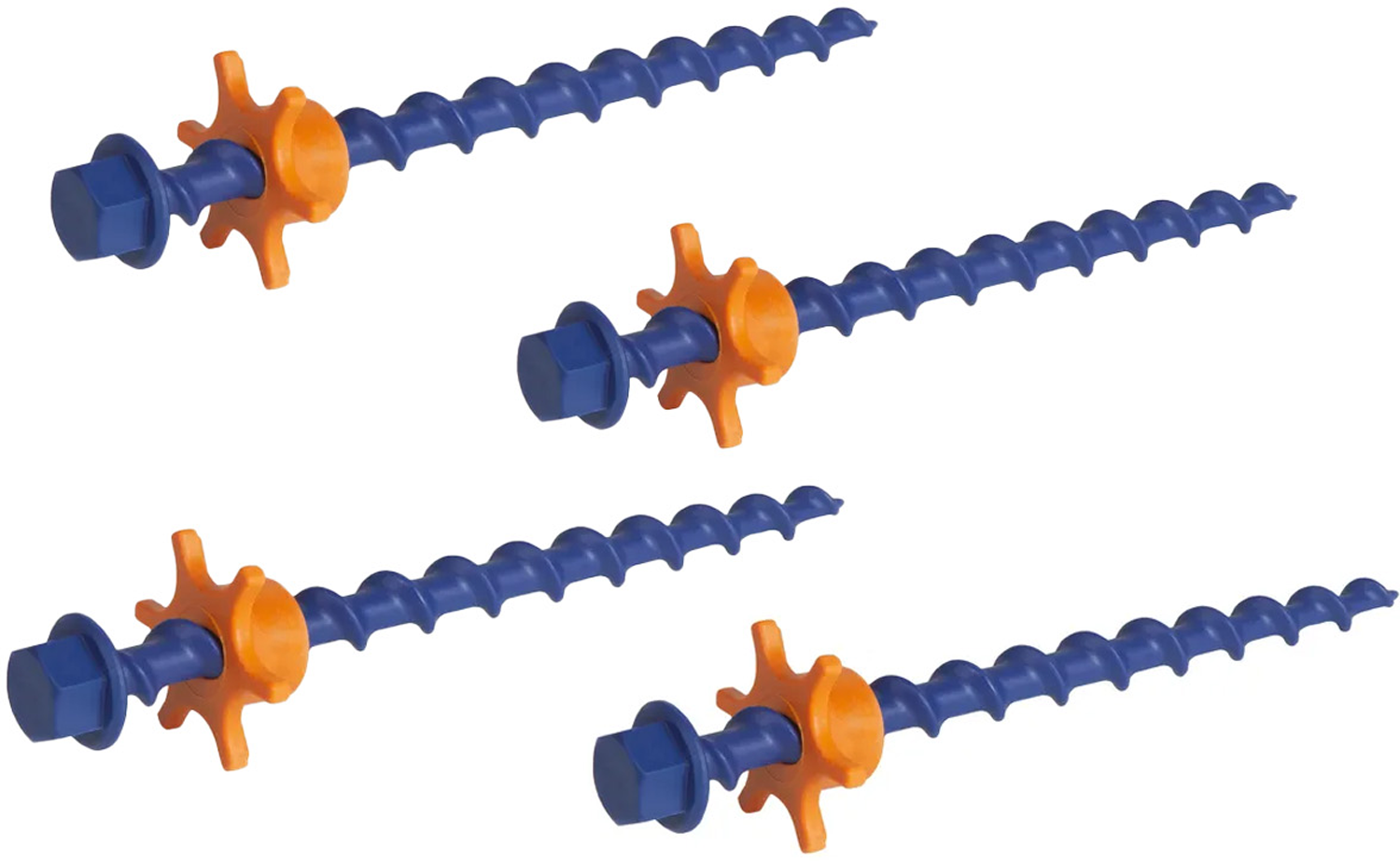 Peggy Peg Peg&Stop N 4er Set - Zeltheringe & Abspannmaterial
