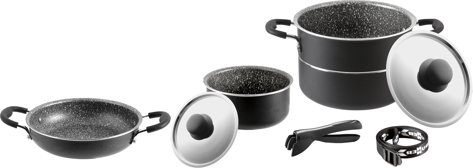 Brunner Pirate Topfset Aluminium