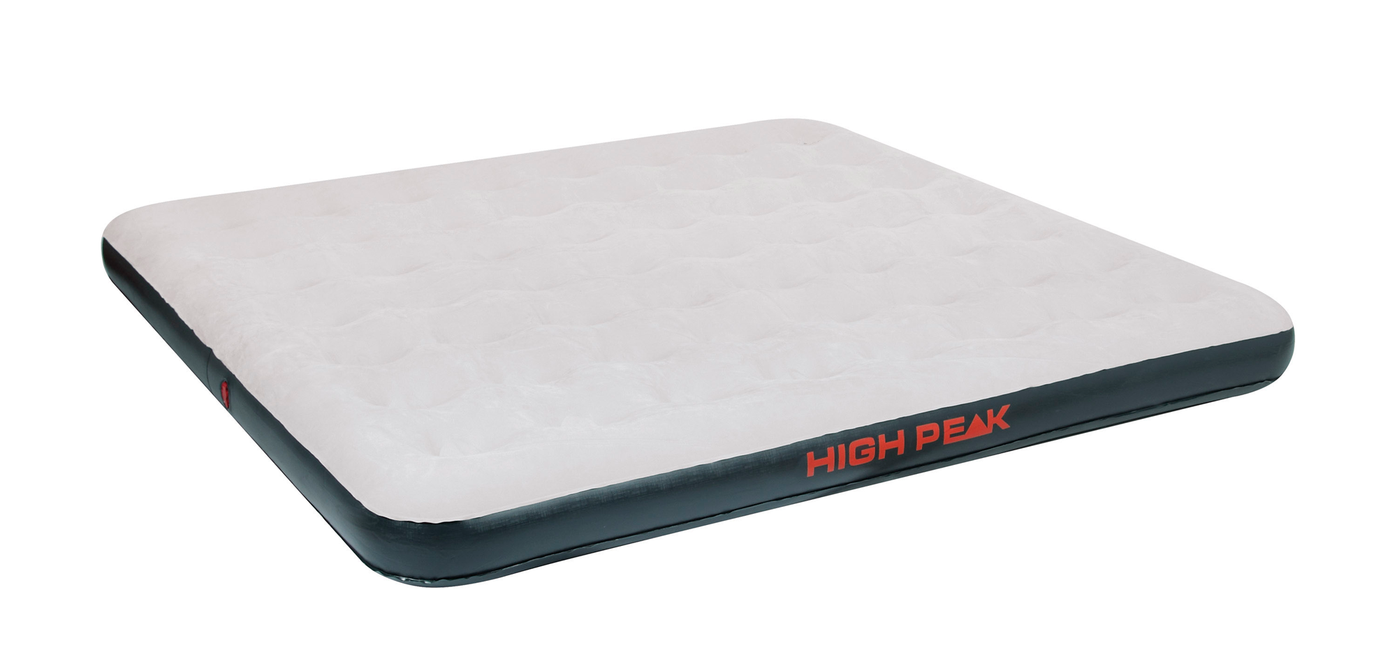 High Peak Air Bed Luftbett 200 x 185 cm hellgrau/dunkelgrau King