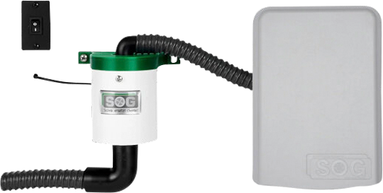 SOG Türvariante für Clesana Trockentoilette Hellgrau - Toilettenbeutel & Toilettenzubehör