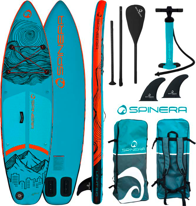 Spinera Stand up paddling Light Set 6 teilig x small 300 x 77,5 x 15 cm | 04260452067372