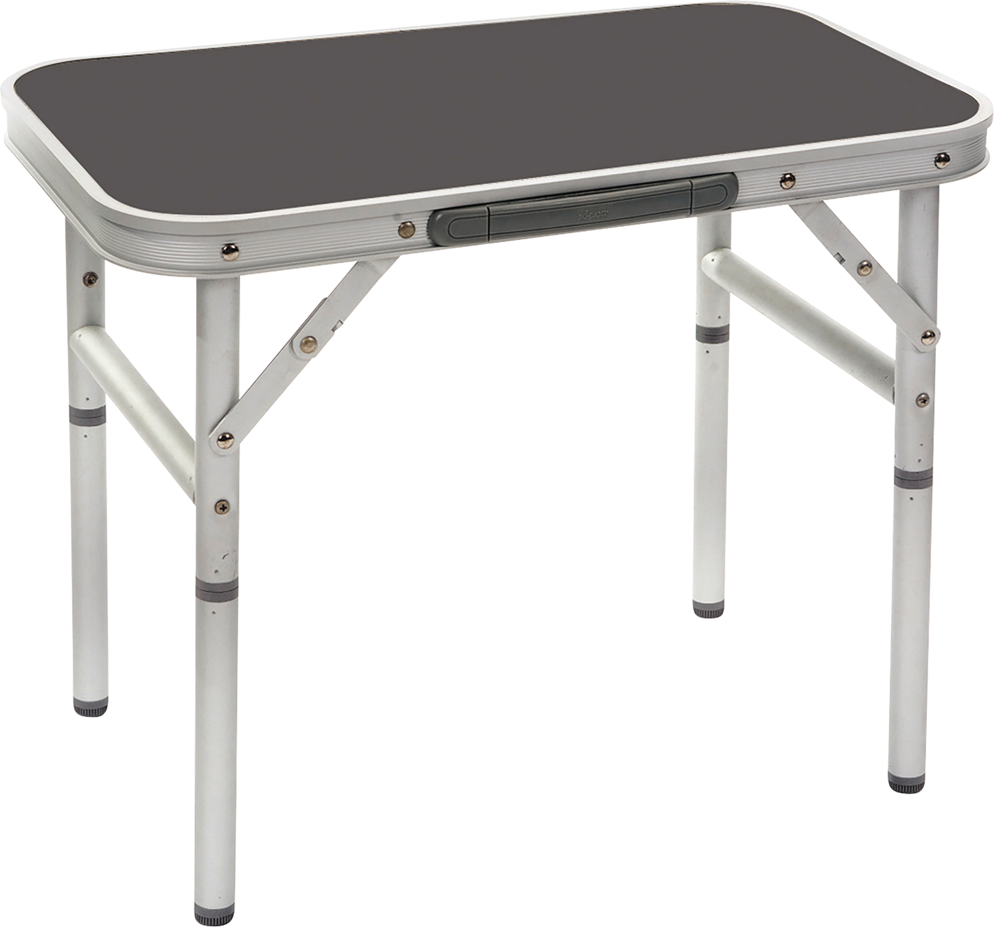 Bo-Camp Alu Campingtisch Grau 2 Stufen