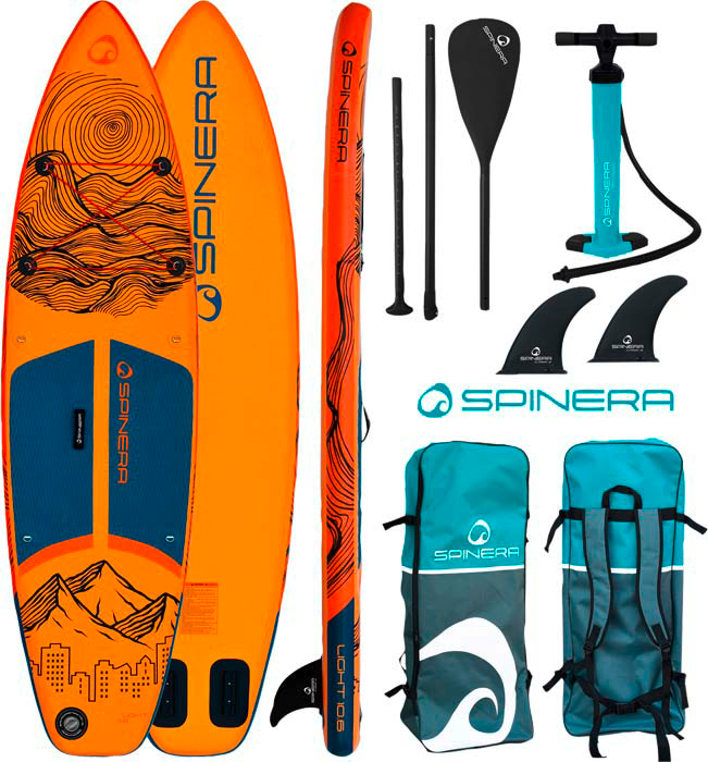 Spinera Stand up paddling Light Set 6 teilig small 320 x 83,5 x 15 cm | 04260452067389