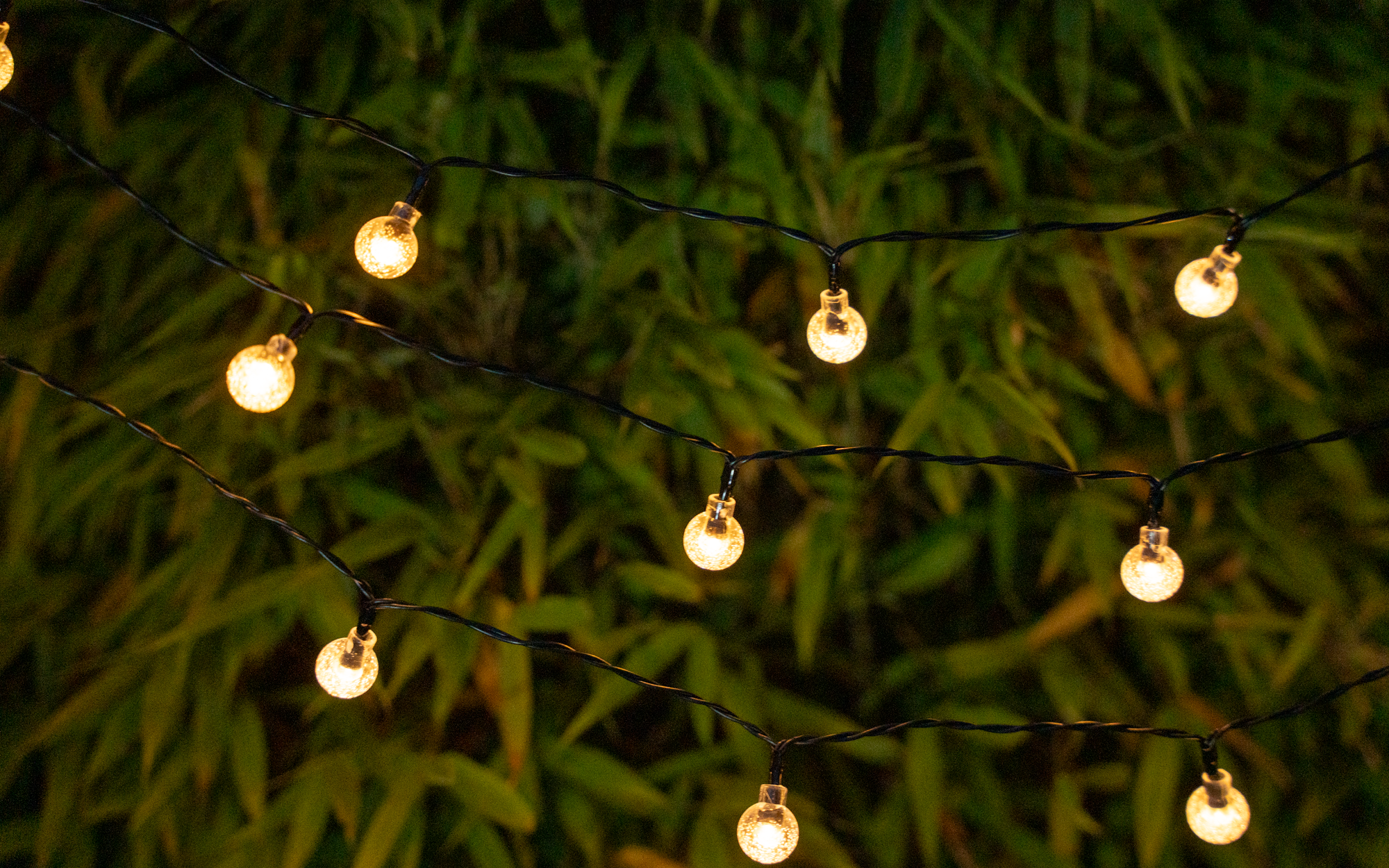 Berger Balls Solar Lichterkette 50 LED Kugeln