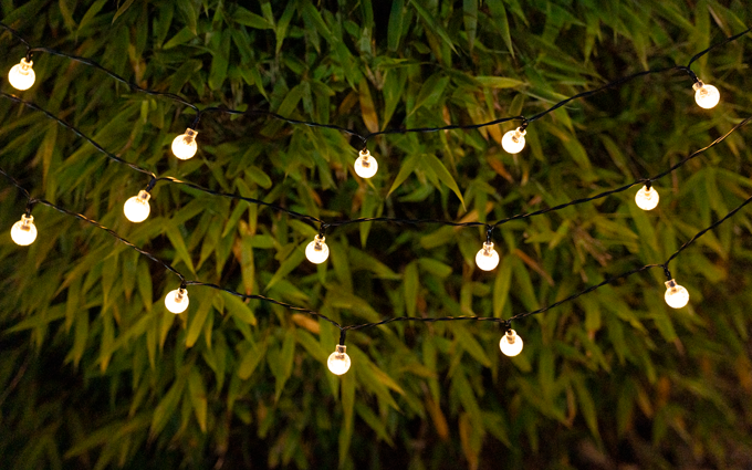 Berger Balls Solar Lichterkette 50 LED Kugeln (Länge 8