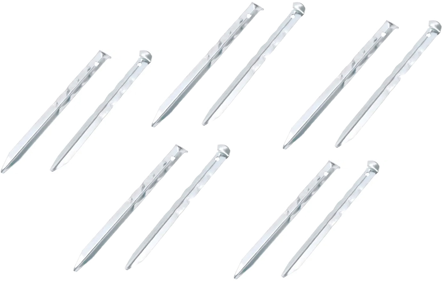 Easy Camp Stahl-Hering 24 cm 10er-Pack - Zeltheringe & Abspannmaterial
