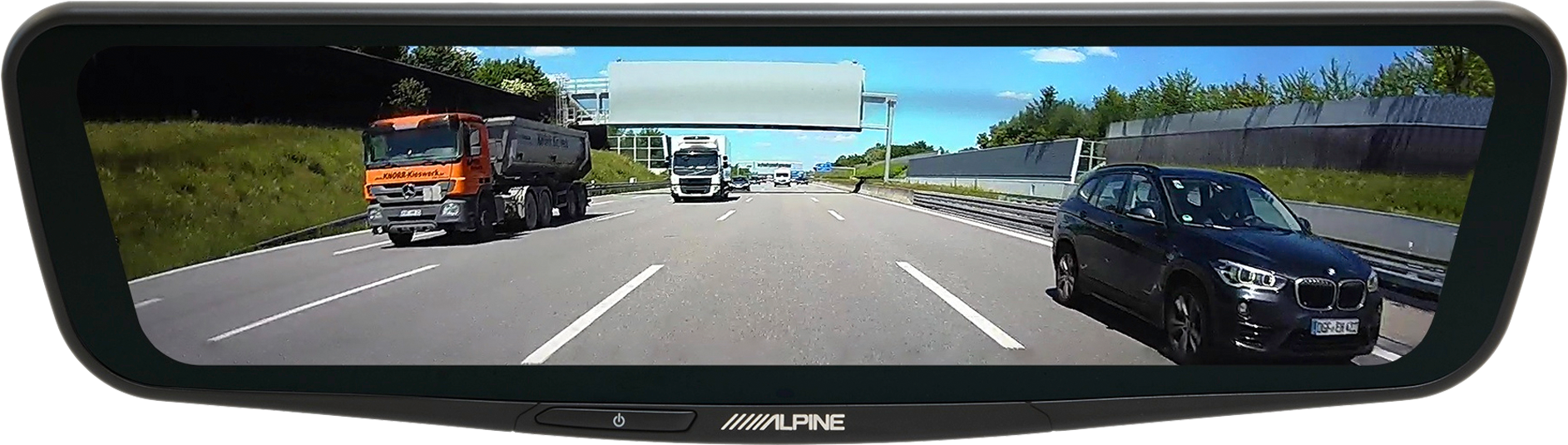 Alpine DME-R1200 Digitaler Rückspiegel 11,8 Zoll Full