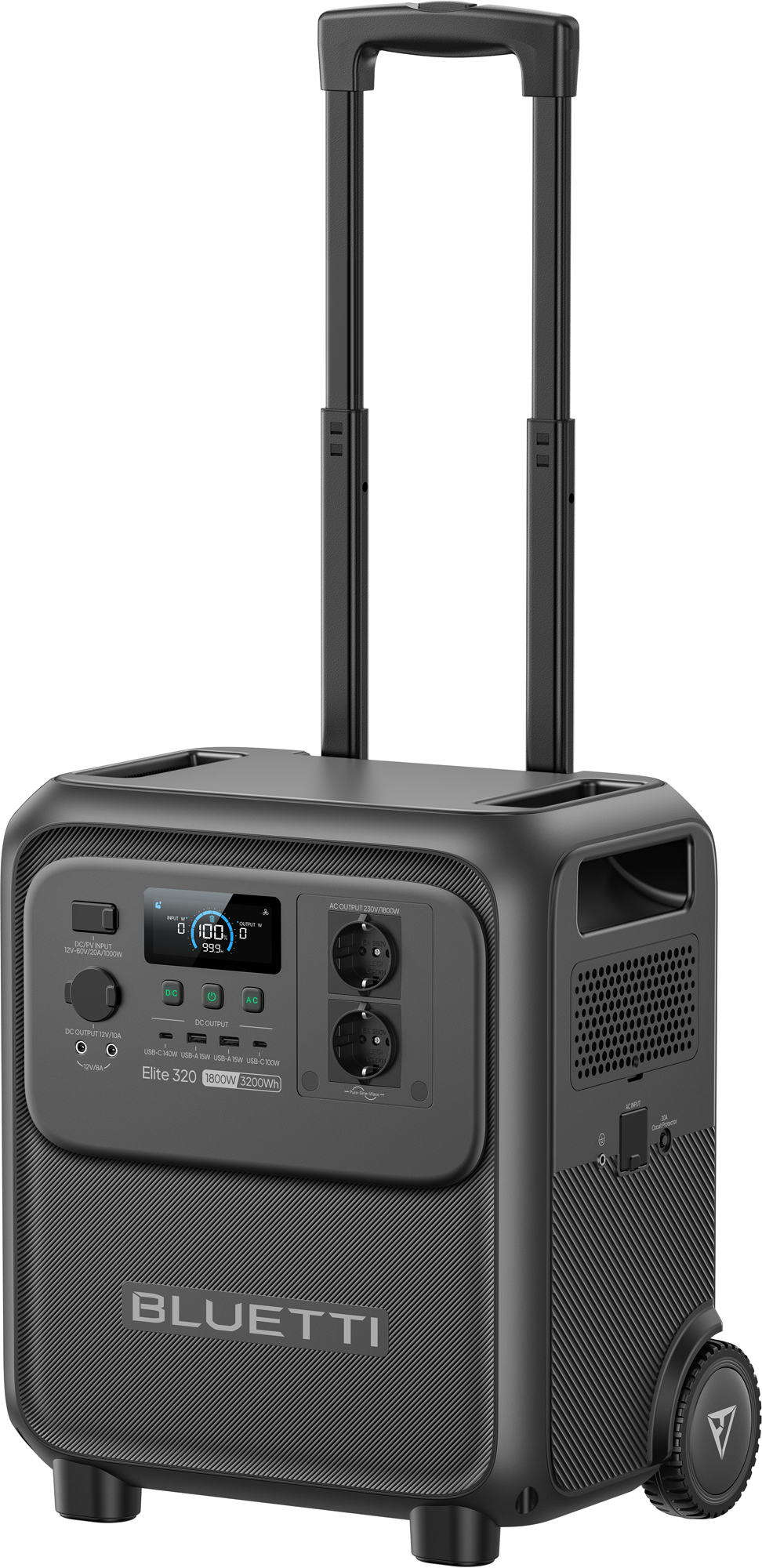 Bluetti Elite 320 Powerstation mit USV-Funktion 3.200 Wh / 1.800 W - Powerstations
