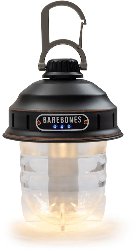 Barebones Beacon Hängeleuchte wiederaufladbar 220 Lumen light bronze - Hängelampen, Camping- & Sturmlaternen