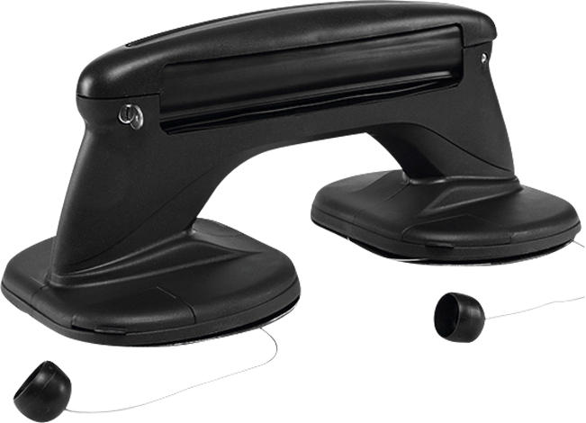 Fabbri Taco Ski and Board Magnetischer Dach-Skiträger für 3 Paar Ski / 2