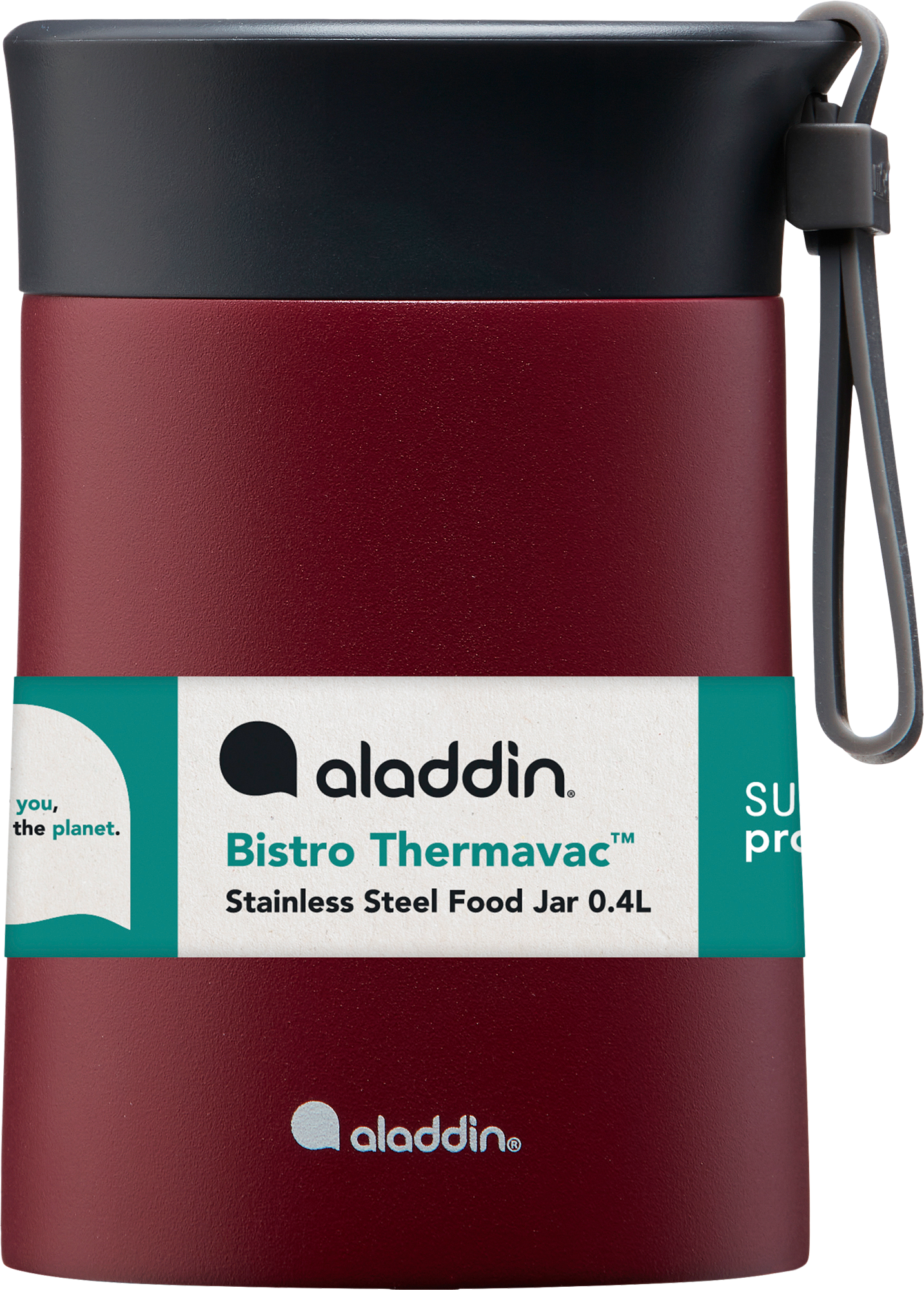 Aladdin Bistro Lunch Thermobecher 0,4 Liter burgund