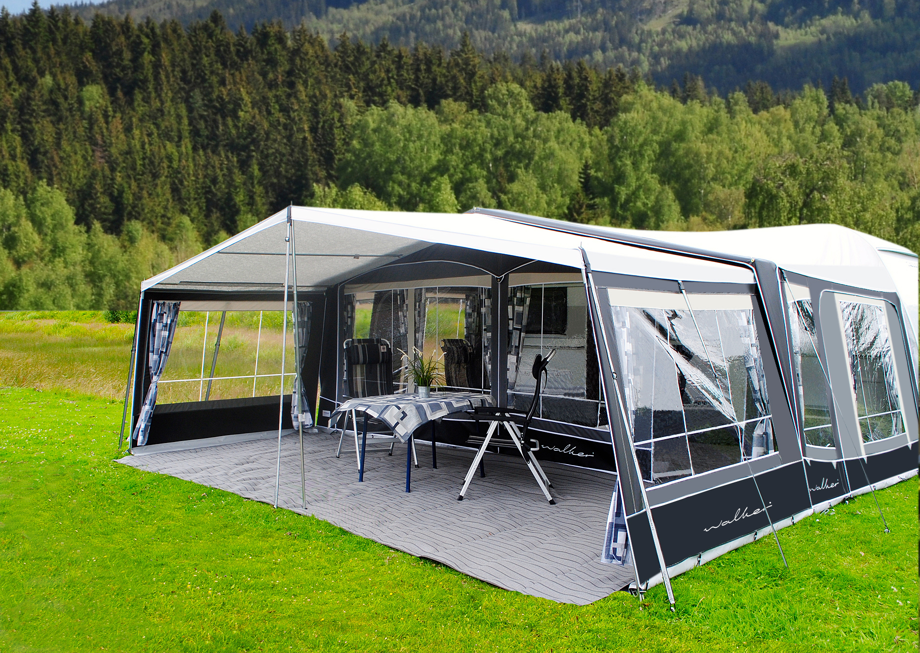 Walker Patio Sonnenvordach WS - 1 Umlaufmaß